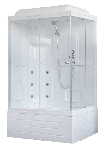 Душевая кабина Royal Bath BP RB8100BP2-T-L 100х80 прямоугольная