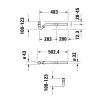 Сифон для биде Duravit 50270000 хром