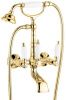 Смеситель для ванны Emmevi Deco Ceramic 121611/OR настенный золото