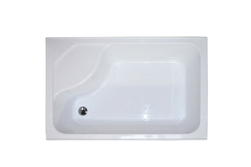 Душевой уголок Royal Bath BP RB8100BP-T-L 100х80 стекло прозрачное профиль белый - фото 4