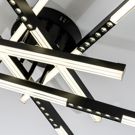 Светильник потолочный LED4U L5116-6 BK