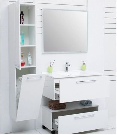 Шкаф-пенал De Aqua Токката 00167358 30х180 подвесной