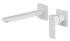 Смеситель для раковины Remer Absolute AU15PLBO встраиваемый в стену белый
