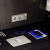 Проходной переключатель двухклавишный с подсветкой VOLTUM S70 VLS020404