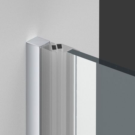 Душевая дверь Vincea Alpha VDP-3AL700MT 70х195 стекло текстурное профиль хром