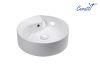 Раковина из сантехнического фарфора Cerutti SPA CR7009W 50х50 накладная цвет белый 1 отверстие под смеситель