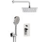 Душевая система Remer Energy EY09LS02UFS20 встраиваемая в стену цвет хром