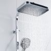 Душевая стойка Rose R1056 настенная цвет хром