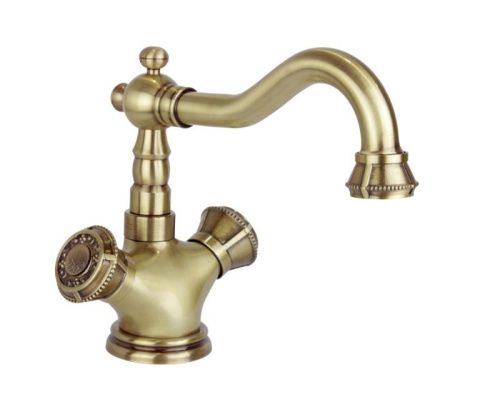 Смеситель Bronze de Luxe ROYAL 10218/1 на раковину бронза - фото 2