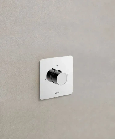 Душевая система Arrow AG3731CP-1 встраиваемая в стену цвет хром с термостатом