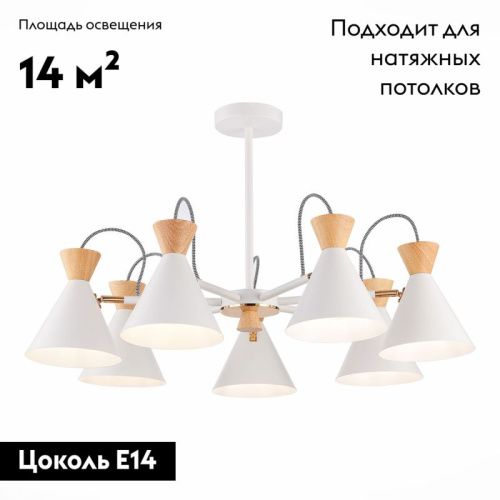 Люстра потолочная Evoluce Modica (Модица) SLE125102-07 - фото 2