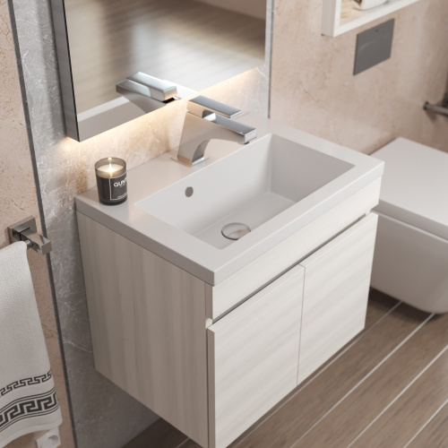 Тумба с раковиной Uperwood Eva 3930313466 49x35x43 - фото 4