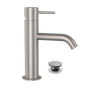 Смеситель Remer X Style Inox SSX10B на раковину нержавеющая сталь