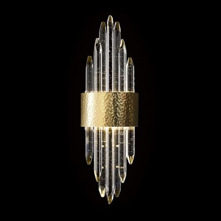 Светильник настенный Delight Collection Aspen (Аспен) W98021M brushed brass