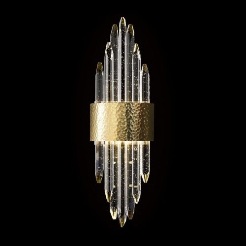 Светильник настенный Delight Collection Aspen (Аспен) W98021M brushed brass - фото 2