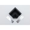 Соединитель шинопровода угловой плоский для натяжного потолка Aployt Magnetic track 220 (Магнетиц трацк 220) APL.0284.00.04