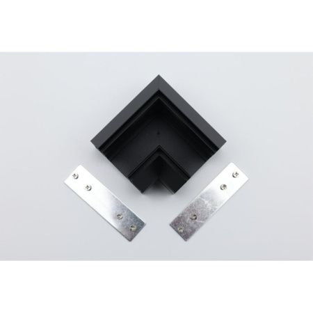 Соединитель шинопровода угловой плоский для натяжного потолка Aployt Magnetic track 220 (Магнетиц трацк 220) APL.0284.00.04