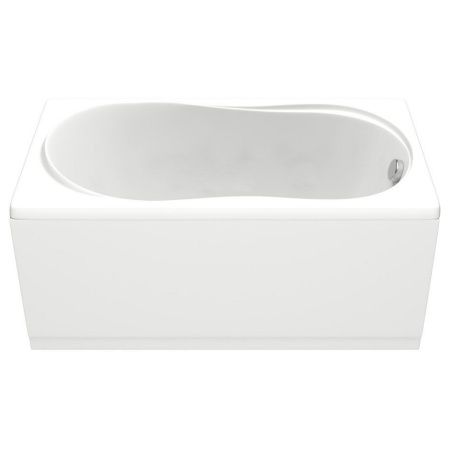 Ванна акриловая Bas Лима В 00021 130х70 пристенная прямоугольная с каркасом