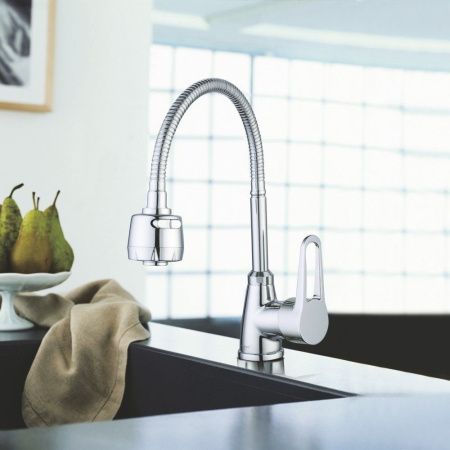 Смеситель для кухни G.Lauf ZOP ZOP4-E045 на столешницу хром