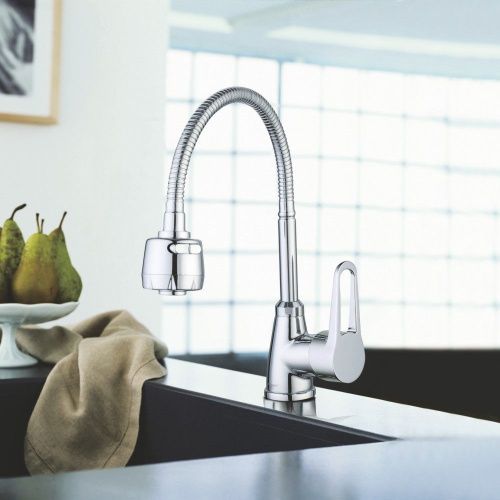 Смеситель для кухни G.Lauf ZOP ZOP4-E045 на столешницу хром - фото 4