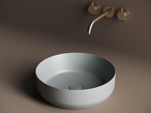 Раковина Ceramica Nova ELEMENT 39 см CN6022MH накладная цвет антрацит матовый - фото 3