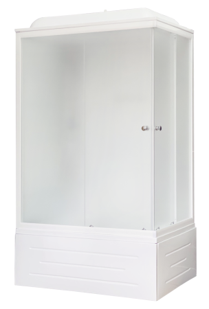 Душевая кабина Royal Bath ВР RB8100BP5-WC-L 100х80 прямоугольная с крышей ориентация левая