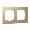 Рамка на 2 поста Werkel Aluminium (Алуминиум) 4690389158148