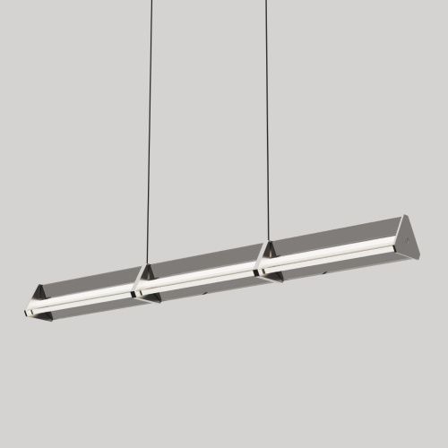 Светильник подвесной Delight Collection MD24001031-1A nickel/grey - фото 2