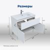 Тумба под раковину Aquanet Алвита New 00277546 60х50 напольная цвет белый