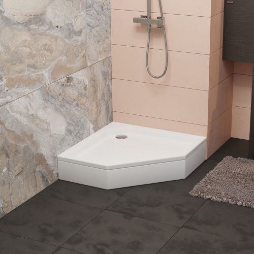 Душевой поддон акриловый RGW Acryl 16180500-11 100х100 белый