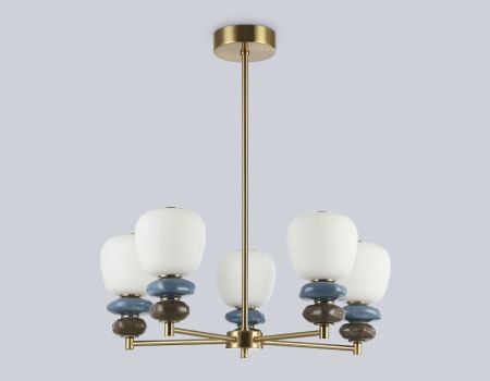 Люстра на штанге Ambrella Light Ceramo Modern (Церамо Модерн) LH53164