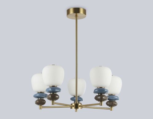 Люстра на штанге Ambrella Light Ceramo Modern (Церамо Модерн) LH53164 - фото 3