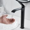 Смеситель для раковины Shevanik S4111H на столешницу черный