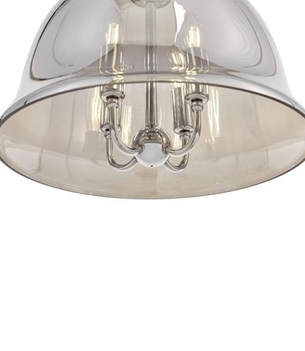 Люстра подвесная Lumina Deco Helmetti (Хелметти) LDP 6821-4 CHR - фото 2