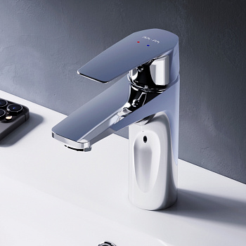 Смеситель Am.Pm Gem F90A82100 на раковину хром без термостата