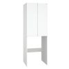 Шкаф-пенал Onika Милтон 306702 70х200 напольный цвет белый
