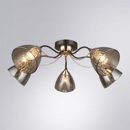 Люстра потолочная Arte Lamp Lily (Лилы) A4366PL-5BK