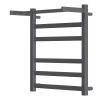 Полотенцесушитель электрический Point Меркурий PN83856PGR 55х60 серый