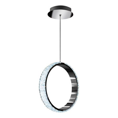 Светильник подвесной iLedex Crystal ice (Црыстал ице) MD7216-1 CR