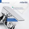 Смеситель для ванны Milardo Poli POLSB00M02 настенный хром