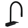 Смеситель для кухни Hansgrohe Aquno Select 73831670 на мойку черный