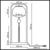 Настольная лампа Odeon Light Fiolent (Фиолент) 5432/1T