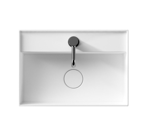 Раковина Alice Hide 50 см 31270101S подвесная цвет белый глянцевый