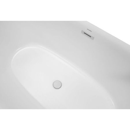 Ванна акриловая Azario GARDENIA Matt AZ-6608M 170х75 отдельностоящая овальная