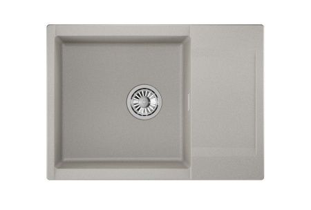 Кухонная мойка Granula 7003, БАЗАЛЬТ 70х50 цвет серый поверхность матовая