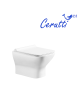 Унитаз подвесной Cerutti SPA CT10481 белый с сиденьем микролифт безободковый каскадный смыв