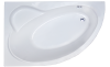 Ванна акриловая Royal Bath ALPINE RB819102L 170х100 пристенная асимметричная без каркаса