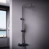 Душевая стойка Damixa Scandinavian Pure 936800300 настенная цвет черный