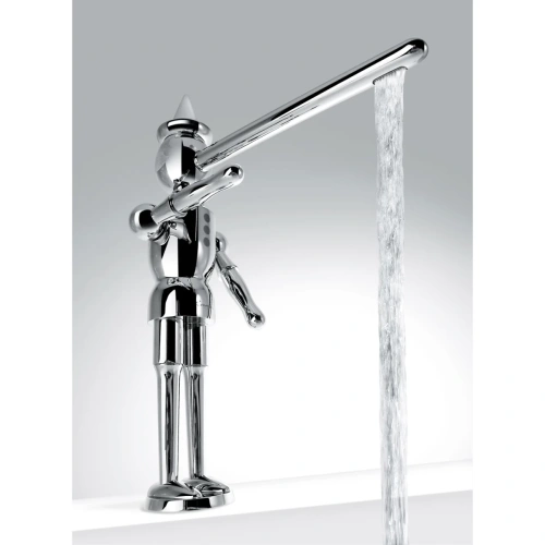 Смеситель для кухни Emmevi Pinocchio 1887/CR на мойку хром - фото 2