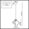 Светильник подвесной Odeon Light Ordi (Орди) 5108/3LA